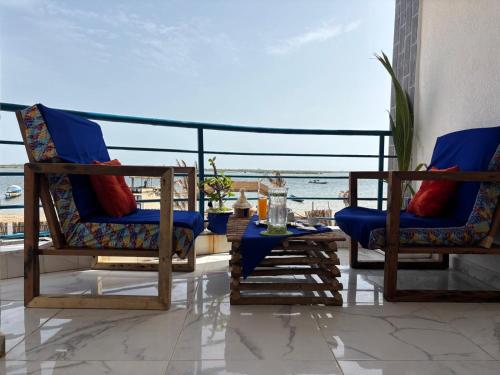 Balcony/terrace, Hotel Cap du Sine Saloum in Ndangane