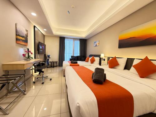 Highest Floor, Skyline Studio for 4Pax In Hoverland Genting Highlands, Genting Highlands (Foto 9)