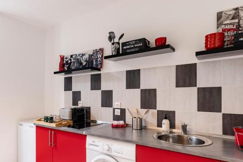 Le VD - appartement T2 proche gare et centre-ville in 布雷斯地區布爾格