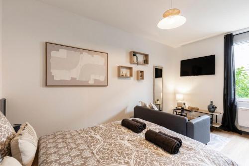 Le VD - appartement T2 proche gare et centre-ville in 布雷斯地區布爾格