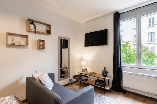 Le VD - appartement T2 proche gare et centre-ville in 布雷斯地區布爾格