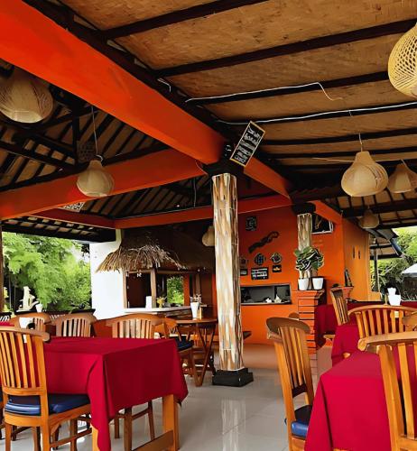 Restaurant, Karma Mimba House in Padang Bai