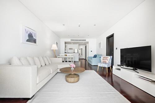 Aesthetic 1BR Seaside Escape On The Palm Jumeirah, Dubaj (zdjęcie 8)