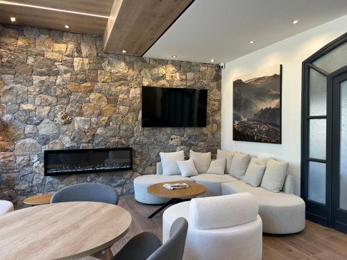 Közös társalgó / TV, Hotel Lord in Sant Llorenc De Morunys