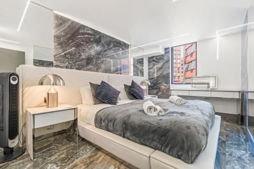 Luxury City Apartment, Walk to O2 Academy & Bullring, Sleeps 4, Birmingham (fotografie 8)