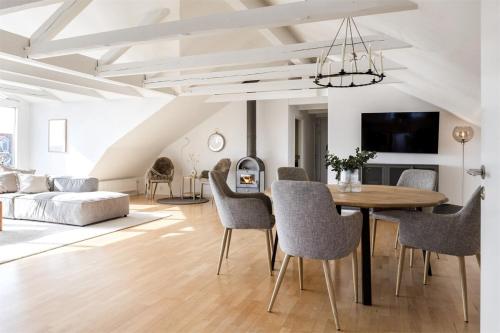 Beautiful flat with sea view & roof terrace in 錫姆里斯