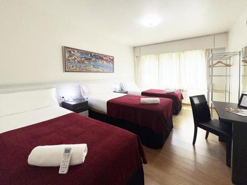 Triple room, shared bathroom, 3 beds