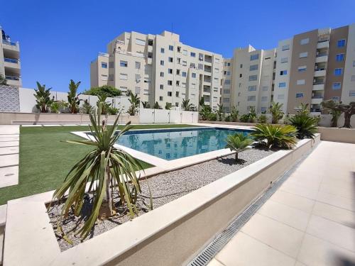 Élégant appartement avec vue partielle sur la mer Hammamet nord - family only (Elegant appartement avec vue partielle sur la mer Hammamet nord - family only) in Nabeul‎