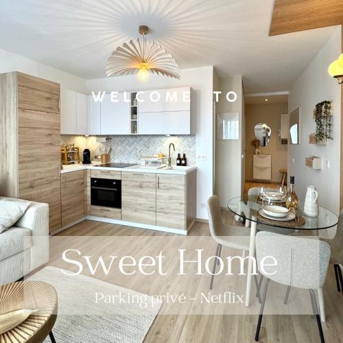 Sweet Home Chambéry - Appartement moderne avec parking & vue montagne - Location saisonnière - Chambéry