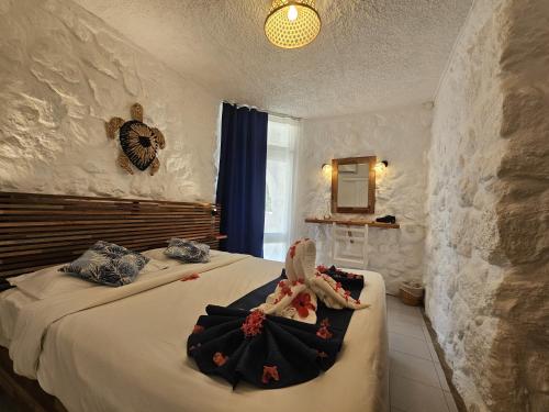 1 double bed