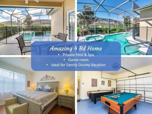 Magic Disney Home 4 Bd 3 Bt with Private Pool