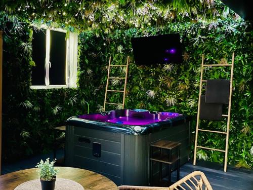 La Suite Oh la la - Duplex Jungle & Jacuzzi Privé (La Suite Oh la la - Duplex Jungle & Jacuzzi Prive) in 斯蒂澤姆奧方內姆