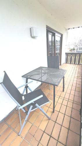 ระเบียง/ชานเรือน, Moderne 3 Zi Ferienwohnung in อัลทาสเทนแบร์ก