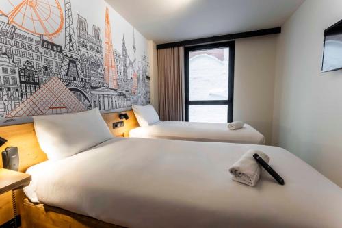 Twin Room room in EasyHotel Barcelona La Sagrera