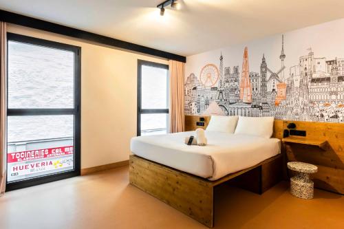 Double Room - Disability Access room in EasyHotel Barcelona La Sagrera