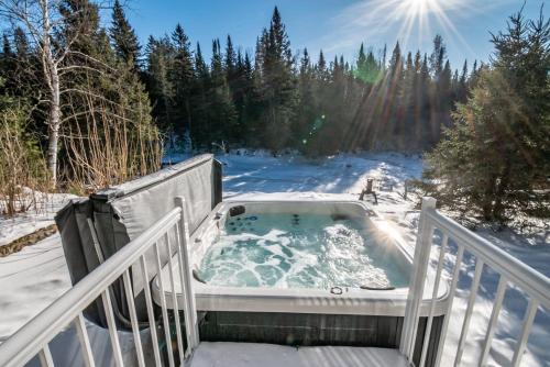 Chalet du Loup - Spa & Game room in Saint-Alexis-Des-Monts (QC)