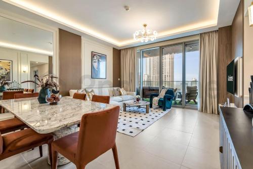 Burj Khalifa view, 3 Bedroom, Maids Room, Forte, Dubaj