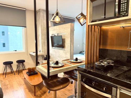 806 - Rentaqui - Flat Studio Bela Cintra Elegance - Consolação, São Paulo (fotografie 7)