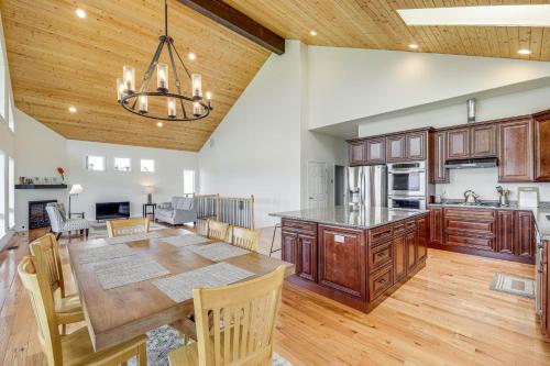 Mountain and Lake View Rexford Estate on 28 Acres! in Glen Lake