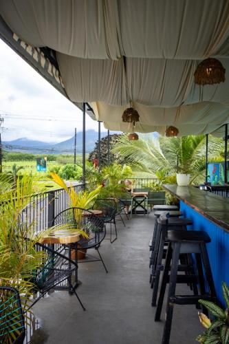 Vista exterior, Argdivan Hostel in La Fortuna