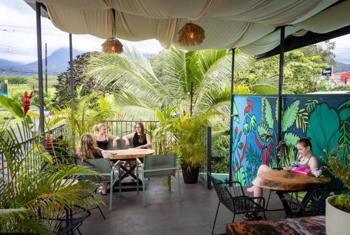 Terraza/balcón, Argdivan Hostel in La Fortuna