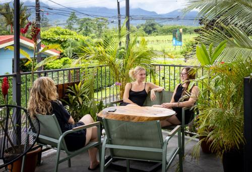 Terraza/balcón, Argdivan Hostel in La Fortuna