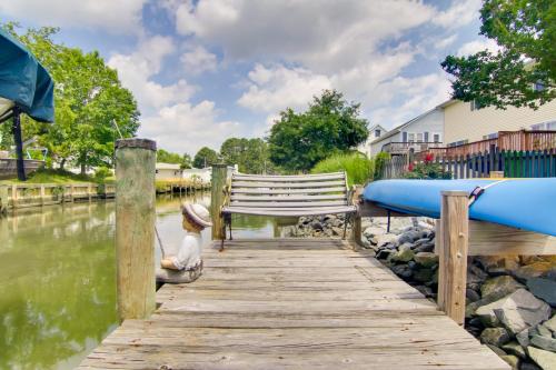 Canalfront Ocean City Getaway with Deck and Dock! - image 10