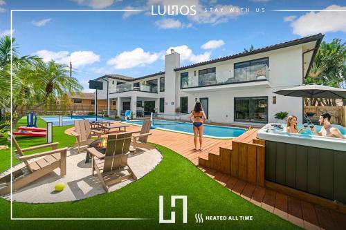 Dream Retreat 11 bdr Pool, Spa, Sauna, Gym, Cold Plunge L75 in Country Club