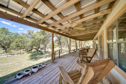 Swim, Hike and Unwind Serene Hill Country Retreat in Хант