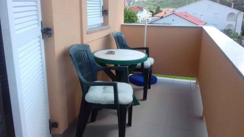 Erkély/terasz, Lopar Apartment 3 in Lopar