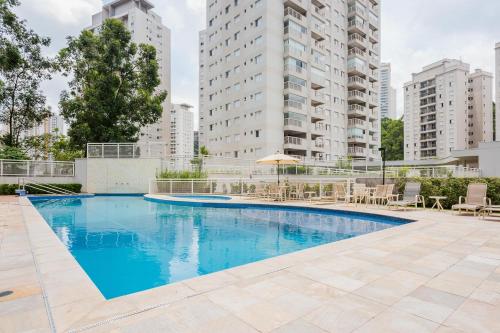 景色, IN4 - Novo Bhaus Morumbi - Shopping Jardim Sul - 50m2 - Linda vista 19o andar - Vaga de Garagem - Ac in ヴィーラ アンドラデ