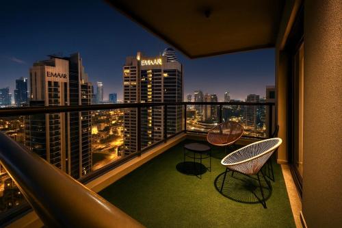 Premium 3BR Downtown Retreat with Pool & Iconic Burj Views, Dubaj (fotografie 2)
