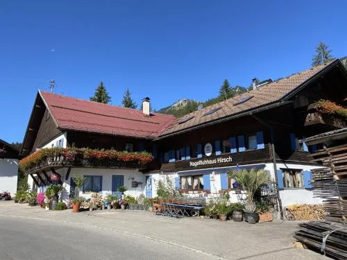 Nagelfluhhaus Hirsch in Gunzesried, Deutschland