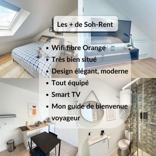 Soh Rent Strasbourg Studio 1Tv - Wifi proche gare, Страсбург (фото 5)