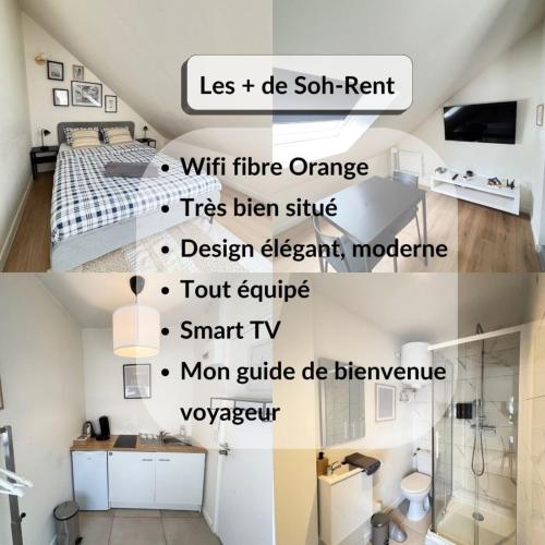 Soh Rent Strasbourg Studio 3 Tv-Wifi Proche Gare, Štrasburk (fotografie 3)
