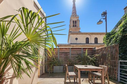 Cozy studio & private terrace, París