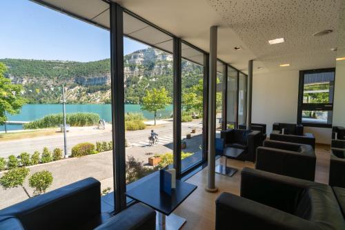View, Logis Hotel L'Embarcadere in Nantua