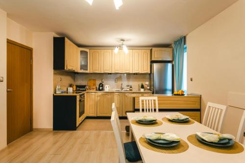 Konyha, Apartment RELAX in the city center in Yambol
