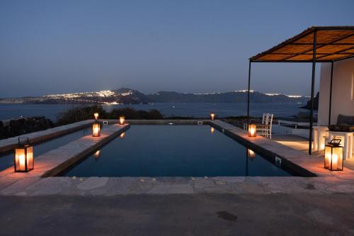 Piscina, Santa Irini Retreat in Thirasia