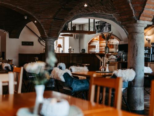 Étterem, Hotel Garni Kern in Halfing