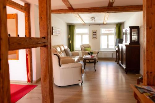 Three-Bedroom Apartment room in Ferienwohnung Altstadtnest Wernigerode
