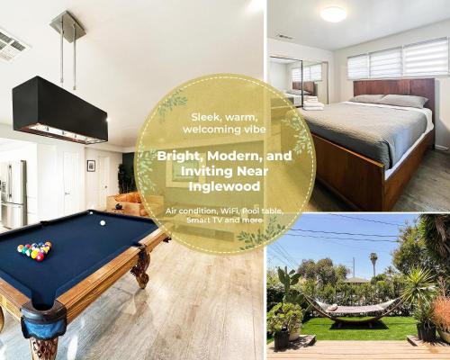 Relax and Play, 2BR Close to SoFi, LAX - SH1-LAD, Los Angeles