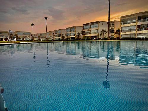 Ola Blanca 2 Secure seaside residence in 시디 라할