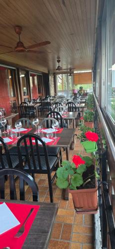 Hotel Restaurant du Lac in Camps-Saint-Mathurin-Léobazel