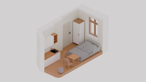 Mazurska Apartments na parterze z wejsciem na kod o dowolnej porze