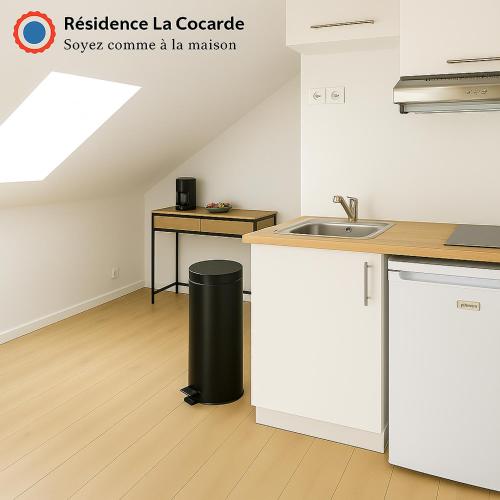 Résidence La Cocarde, Suites type Appartements - 주방