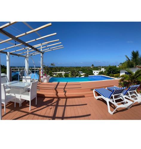 Terraza/balcón, Hotel Down Town Cabrera in Cabrera