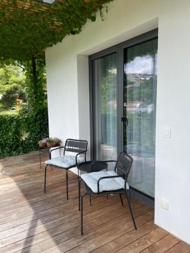 ระเบียง/ชานเรือน, Ubytování uprostřed zeleně (Ubytovani uprostred zelene) in โคฮูโตวิเซ