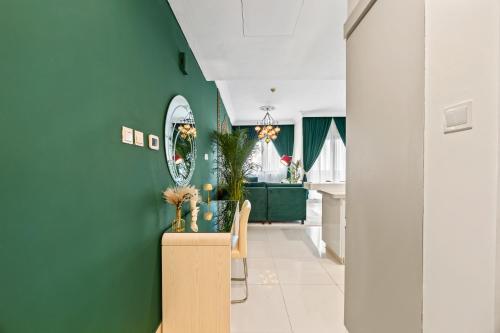 1BR Full Burj View 1 min to Dubai Mall Arabic Vibe, Dubai (Foto 10)