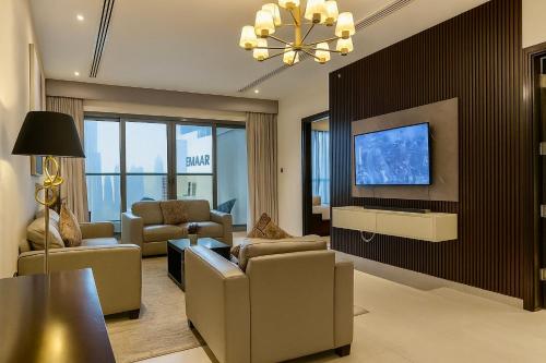 Premium 3BR Downtown Retreat with Pool & Iconic Burj Views, Dubaj (fotografie 7)